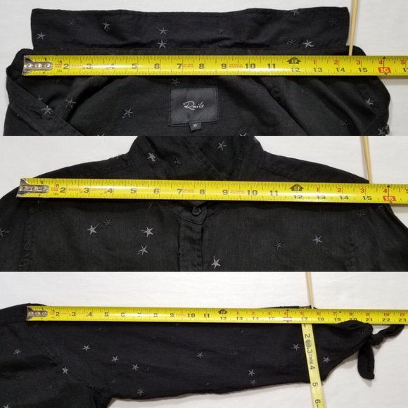 RAILS Robyn Button-Up Shirt Top 5567E1M - Picture 11 of 16